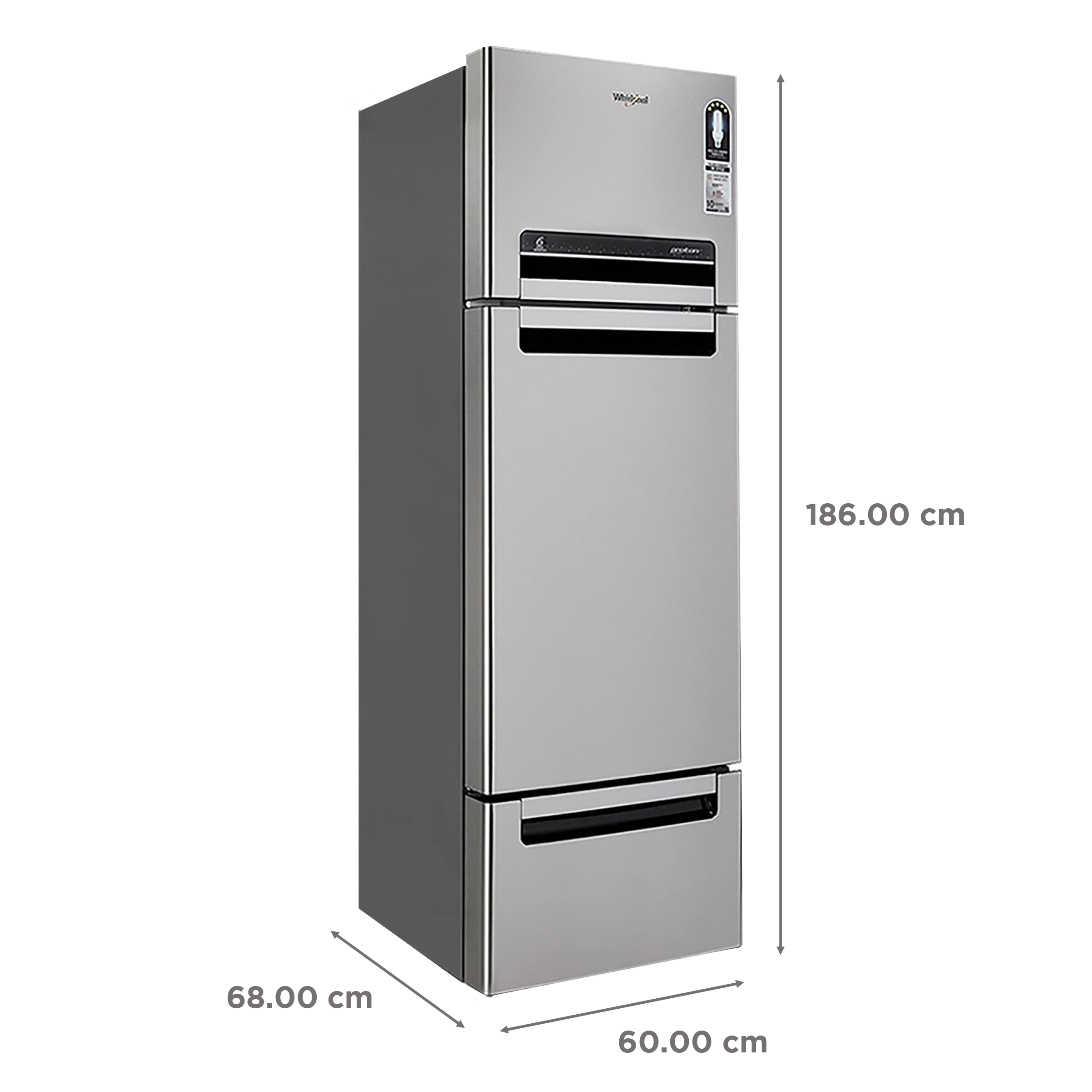 Buy Whirlpool FP 343D Protton Roy 330 Litres Frost Free Triple Door